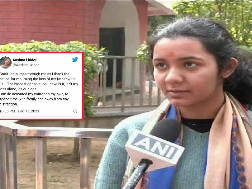 மீண்டும் ட்விட்டருக்கு திரும்பிய ராணுவ வீரர் லிட்டரின் மகள் ஆஷ்னா - வெளியேறியதற்குக் காரணம் இதுதான்!