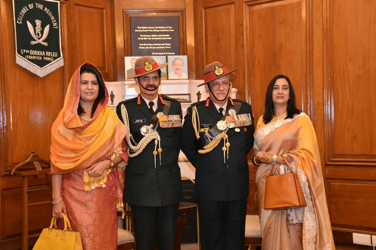 பிபின் ராவத், மதுலிகா ராவத்