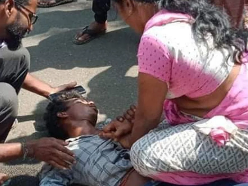 அவசர சிகிச்சை அளிக்கும் செவிலியர் வனஜா