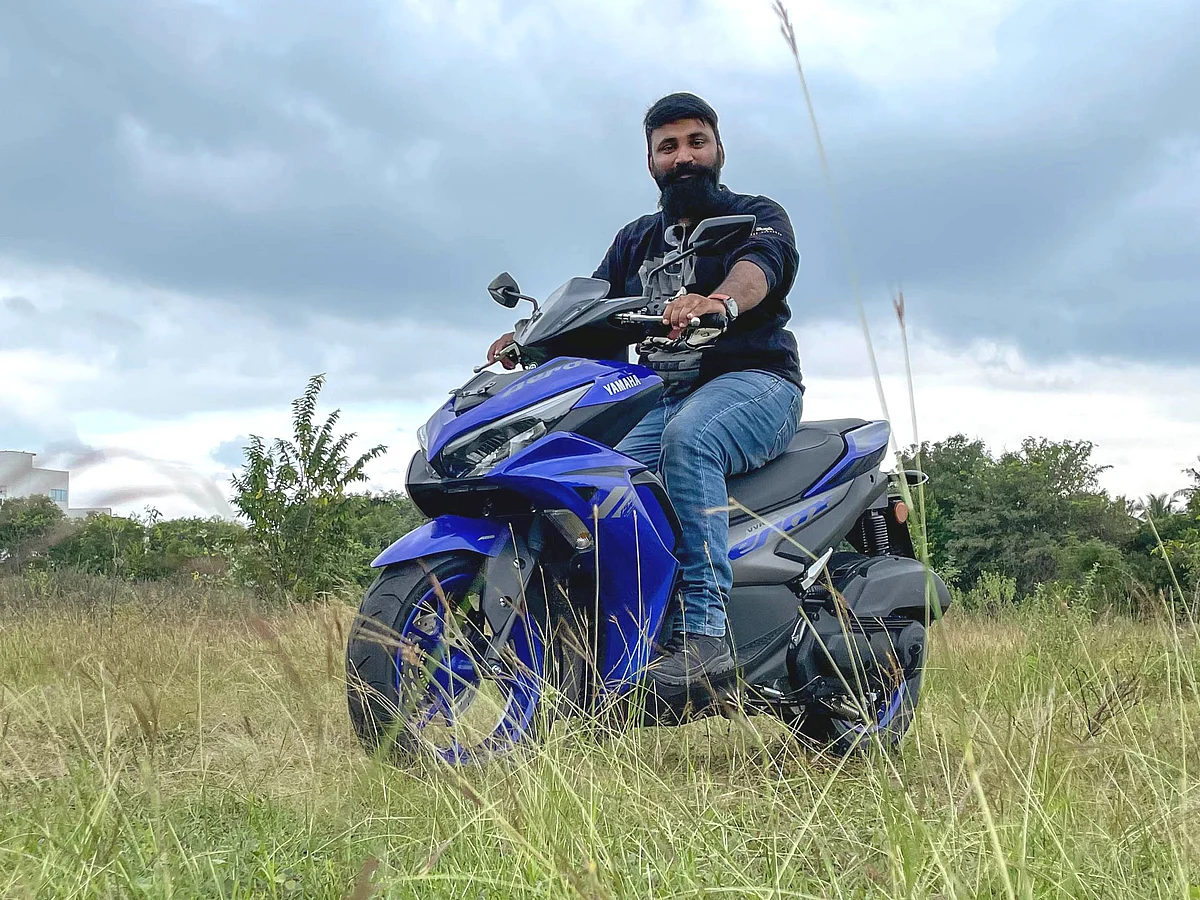 Yamaha Aerox 155: பெரிய இன்ஜின் பெர்ஃபாமன்ஸ் ஸ்கூட்டர்! | Test Ride Review