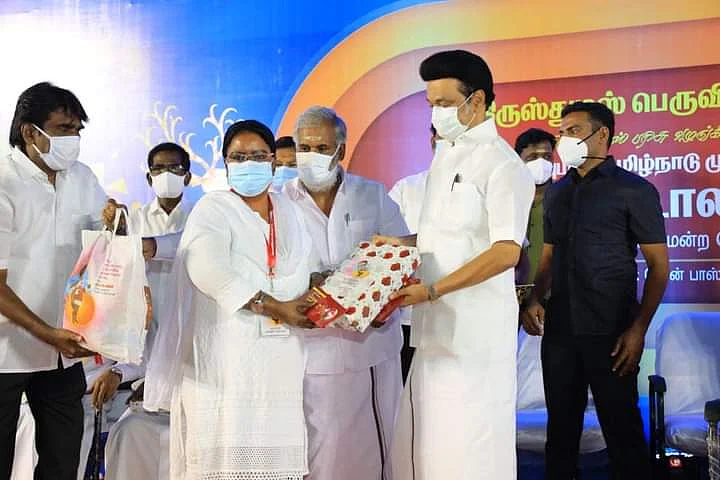 கிறிஸ்துமஸ் விழாவி முதல்வர் ஸ்டாலின்