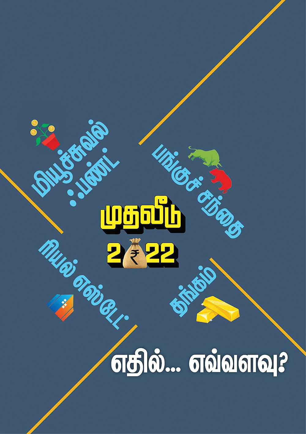 முதலீடு 2022: தங்கம், மியூச்சுவல் ஃபண்ட், ரியல் எஸ்டேட், பங்குச் சந்தை... எதில்... எவ்வளவு?