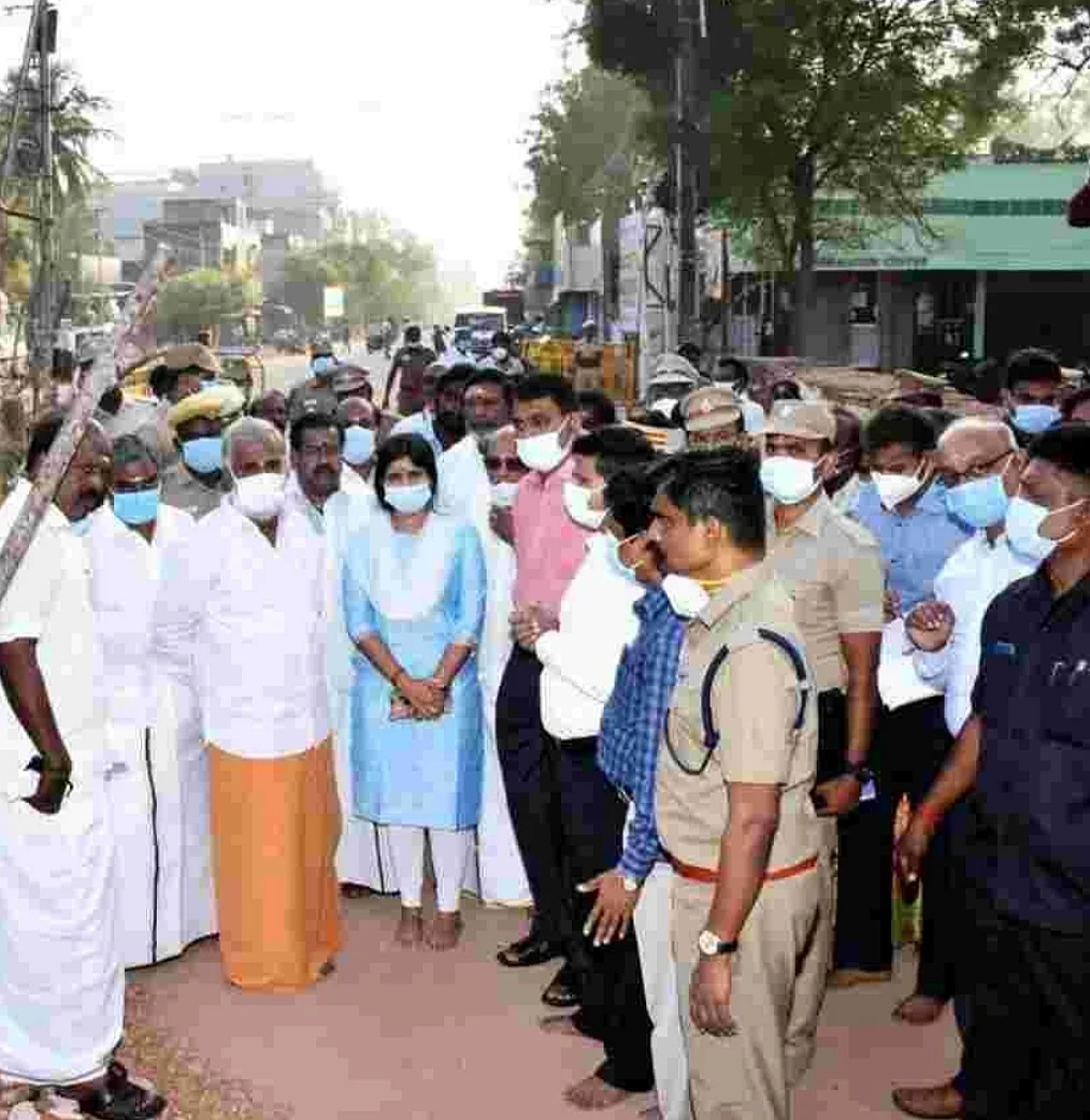அமைச்சர் சேகர் பாபு சந்திப்பு