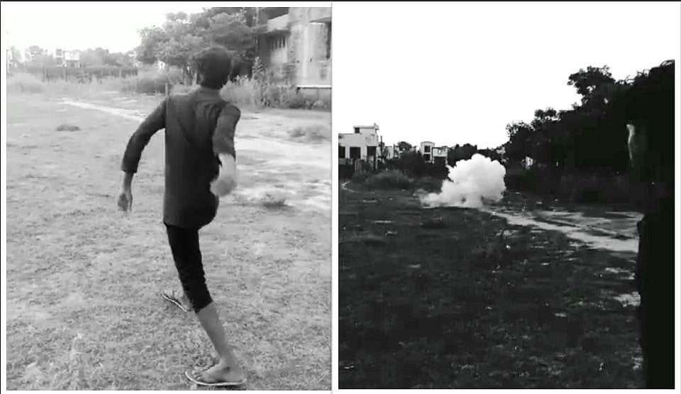 புதுச்சேரி: `பிறந்த நாள் கொண்டாட்டத்திற்காக நாட்டு வெடிகுண்டு!’ -வீடியோ வெளியிட்டவரை தேடும் போலீஸ்