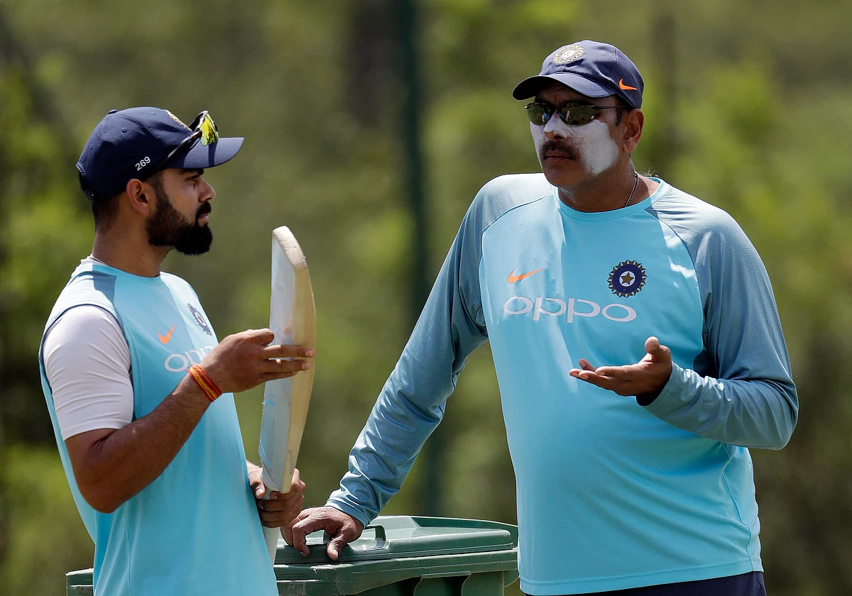 Ravi Shastri & Virat Kohli