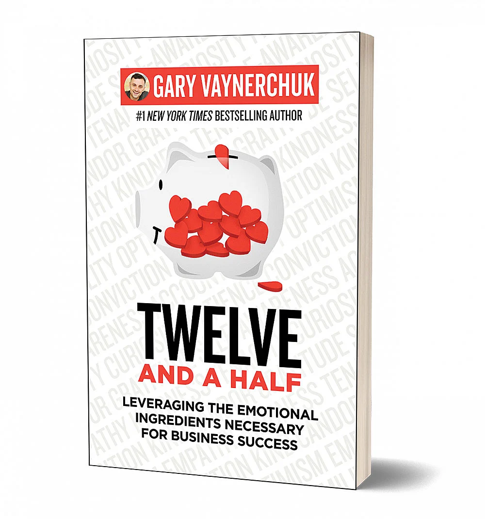 புத்தகத்தின் பெயர்:
Twelve and a Half
ஆசிரியர்:
Gary Vaynerchuk
பதிப்பாளர்:
HarperBusiness