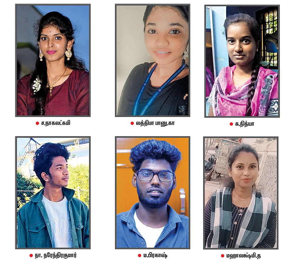 சென்னை, அரும்பாக்கத்திலுள்ள துவாரகதாஸ் கோவர்தன்தாஸ் வைணவக் கல்லூரி மாணவர்கள்.