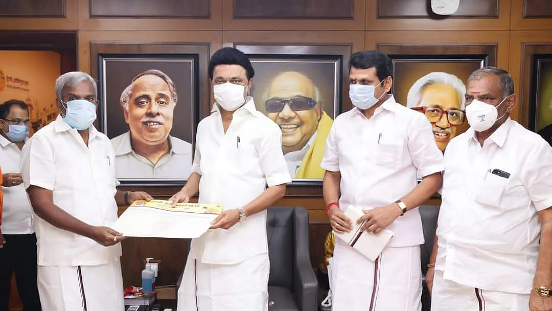 நாகராஜ் - ஸ்டாலின் - செந்தில் பாலாஜி