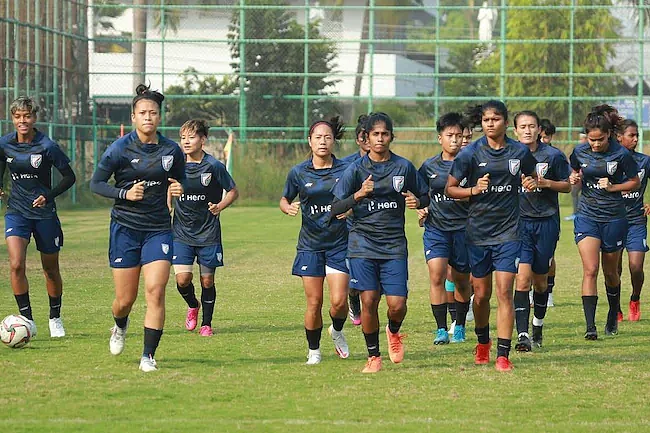 இந்திய மகளிர் கால்பந்து அணி (AIFF Photo)