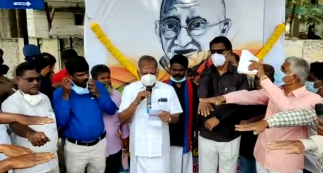 கோட்சே தொடர்பாக வாக்குவாதம்... வலுக்கும் எதிர்ப்பு! -  கோவையில் நடந்தது என்ன..?