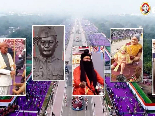 டெல்லி குடியரசு தின விழா... அணிவகுத்த அலங்கார ஊர்திகளின் படத் தொகுப்பு!