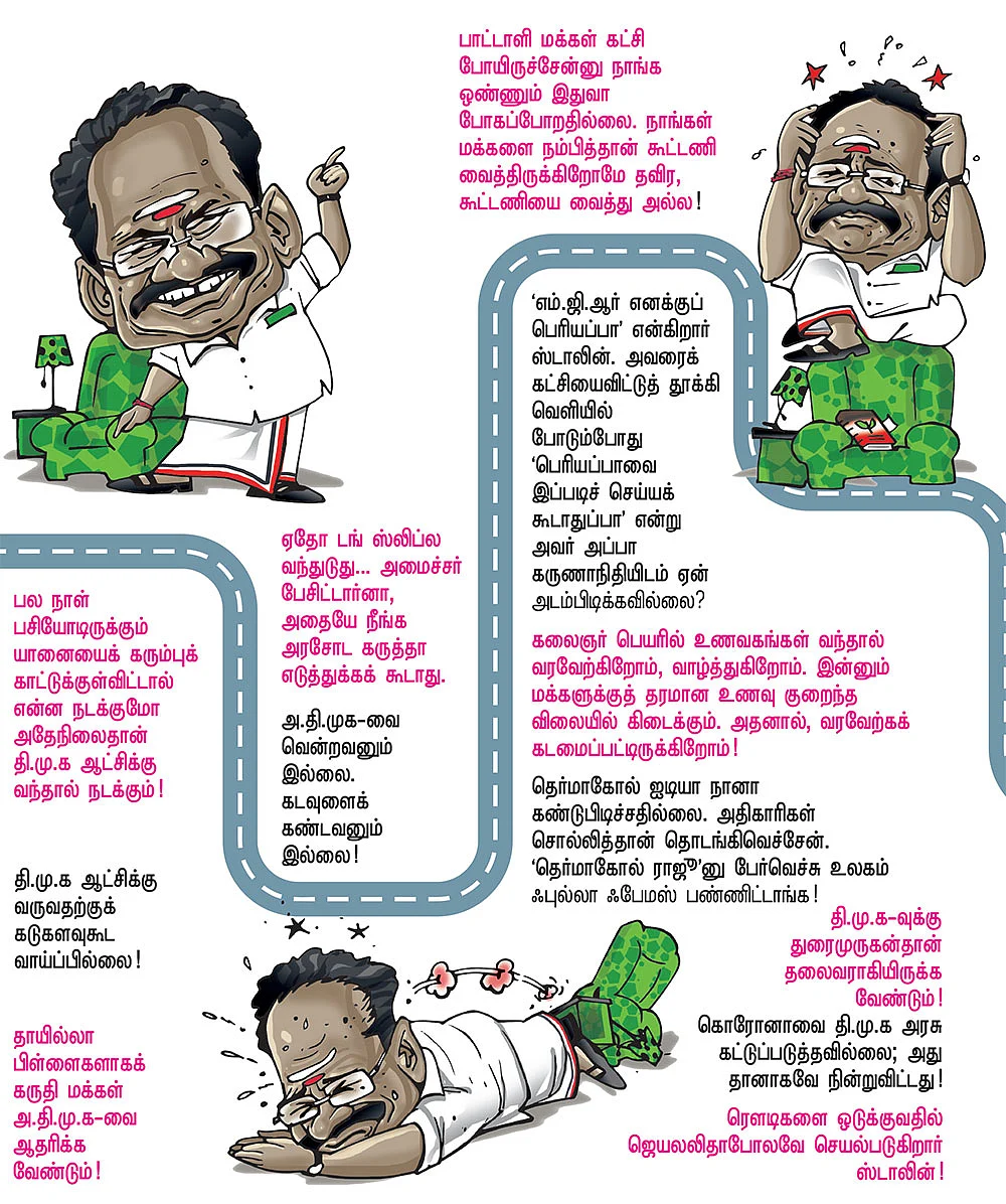 செல்லூர் ராஜூ உருட்டல்கள்..!