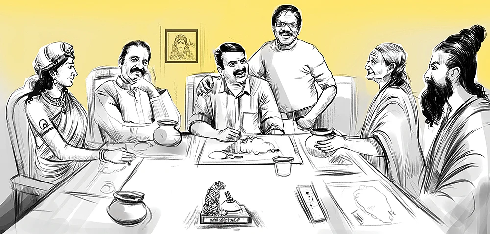வி.ஐ.பி டின்னர் - சீமான்