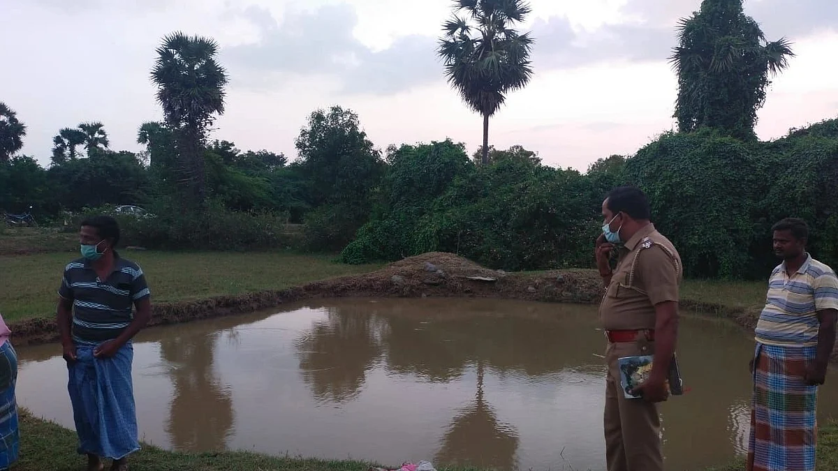 சிறுமிகள் உயிரிழந்த குட்டை