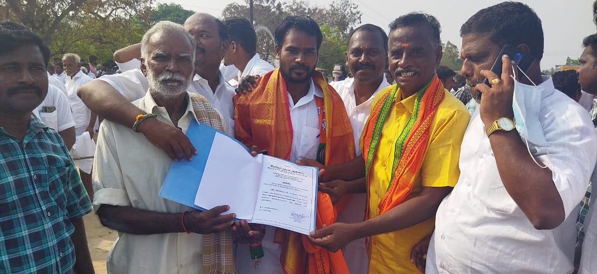 ஒரு வாக்கு வித்தியாசத்தில் பாஜக `த்ரில்' வெற்றி! - பழைய ஜெயங்கொண்ட சோழபுரம் பேரூராட்சி நிலவரம்