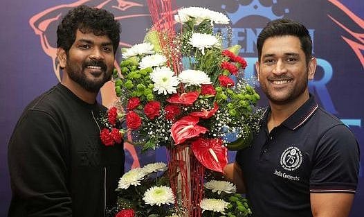 தோனிக்கு `ஆக்ஷன்' சொன்ன விக்னேஷ் சிவன்... சென்னை சூப்பர் கிங்ஸ் ரசிகர்களுக்கு ஸ்பெஷல் ட்ரீட்!