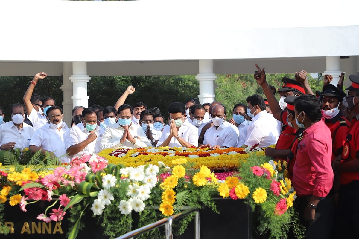 `அவர் கொள்கைகள், இந்தியத் துணைக்கண்டம் முழுவதும் எதிரொலிக்கின்றன!’ - அண்ணாவை நினைவுகூரும் தலைவர்கள் 