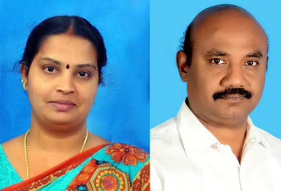இரு பேரூராட்சிகளில் வெற்றிப்பெற்ற இரு தம்பதிகள்! - நாமக்கல் நகர்புற உள்ளாட்சித் தேர்தல் சுவாரஸ்யம்