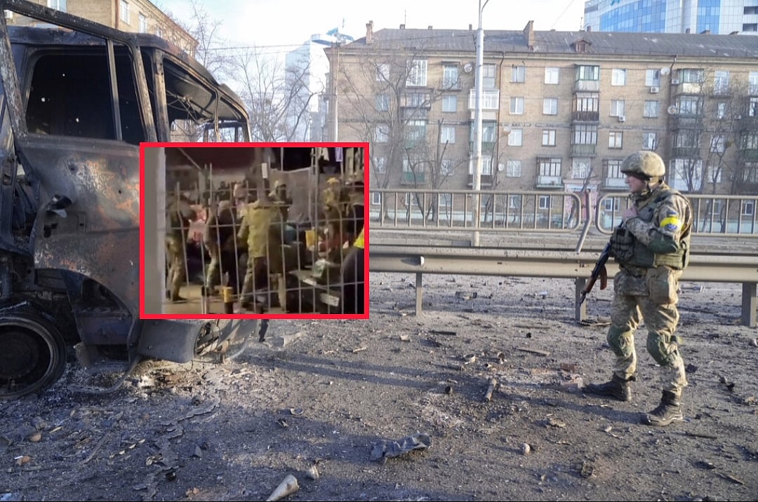 `இந்தியா எங்களை ஆதரிக்கவில்லை..!' - உக்ரைன் எல்லையில் தாக்கப்படுகிறார்களா இந்திய மாணவர்கள்?