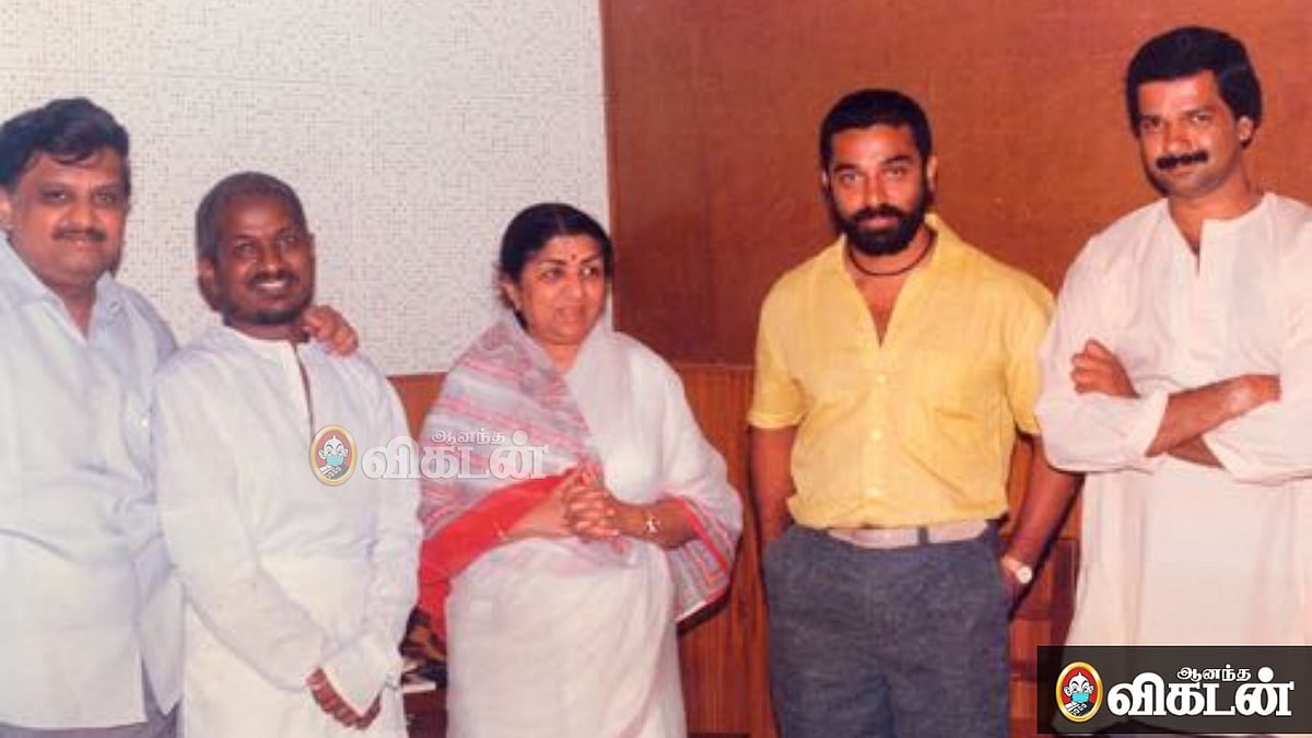 லதா மங்கேஷ்கர் `வளையோசை' பாட்டை ரெக்கார்ட்டிங்ல பாடுனப்போ... - `சத்யா' பட இயக்குநர் சுரேஷ் கிருஷ்ணா