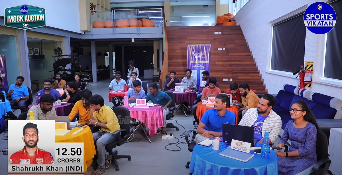 IPL 2022 Mock Auction: அதிக தொகைக்குப் போன இந்திய வீரர் ஷாரூக் தான்! எவ்வளவு தெரியுமா? PART 3
