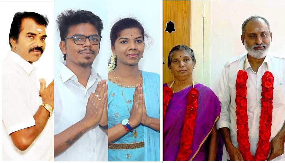 நகராட்சியில் அம்மா, மகன்; பேரூராட்சியில் அப்பா, மகன், மகள்! - உள்ளாட்சித் தேர்தலில் வென்ற உறவுகள்