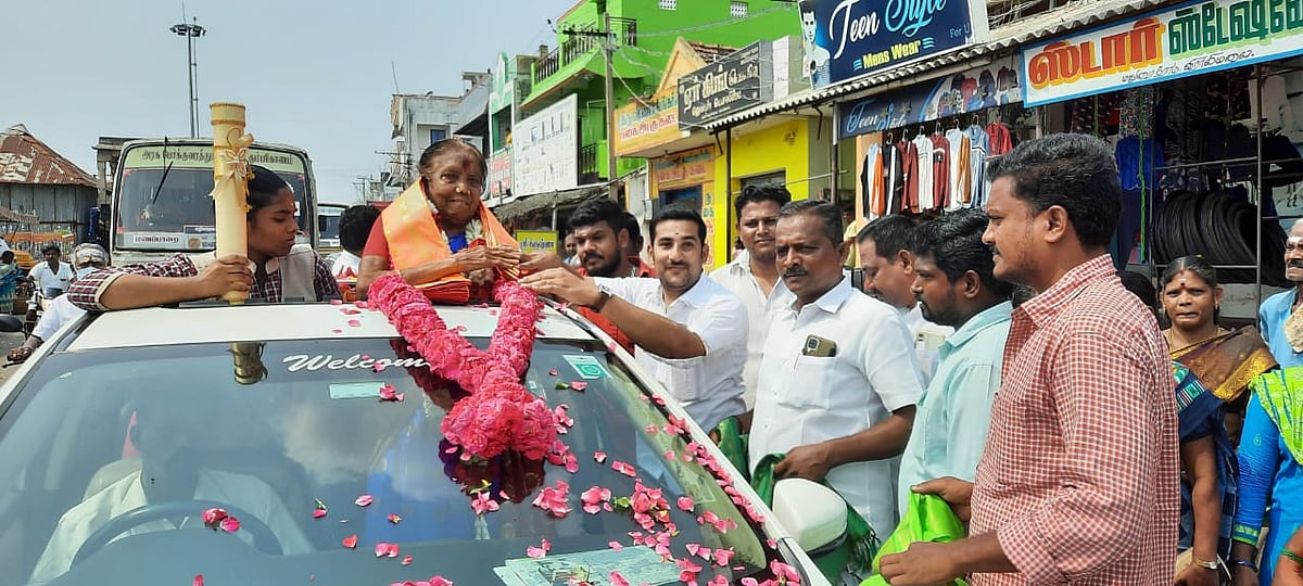 ``கொஞ்சநாள் முன்னவரைக்கும் அந்தக் கவலை இருந்துச்சு, இப்போ இல்ல!'' - பத்மஸ்ரீ முத்துக்கண்ணம்மா