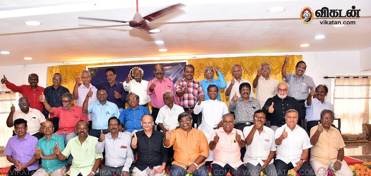 மதுரை: 65 வயதில் நடந்த ரீ-யூனியன்; 50 வருடங்களுக்குப்பின் நண்பர்களை ஒன்றிணைத்த நடிகர் கஜராஜ்!