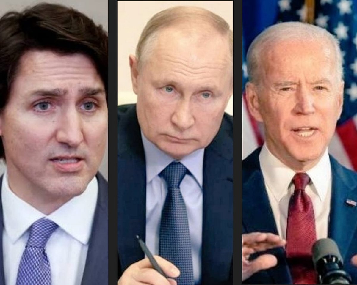 ``ஜோ பைடன், ஜஸ்டின் ட்ரூடோ  ஆகியோர் ரஷ்யாவுக்குள்  நுழையத் தடை!