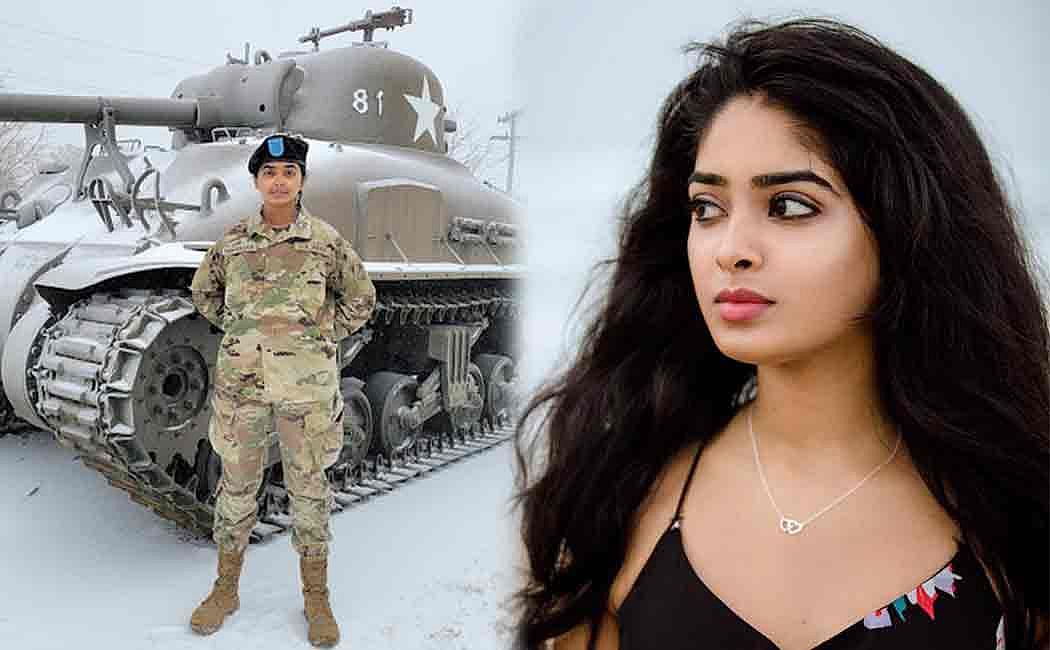 அமெரிக்க இராணுவத்தில் இணைந்த தமிழ் நடிகை; பின்னணி என்ன?