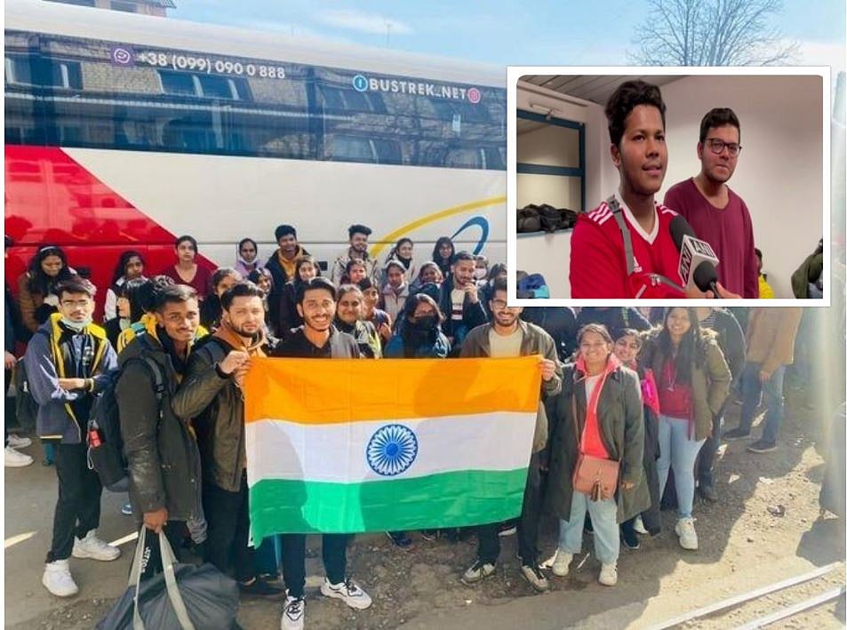 உக்ரைன் - ரஷ்யா போர்:  பாகிஸ்தான், துருக்கி மாணவர்கள் தப்ப உதவிய இந்திய தேசியக் கொடி!