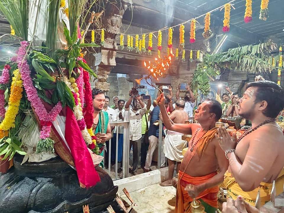 கழுகாசலமூர்த்தி குடைவரைக்கோயில்: கொடியேற்றத்துடன் தொடங்கிய பங்குனி உத்திரத் திருவிழா!