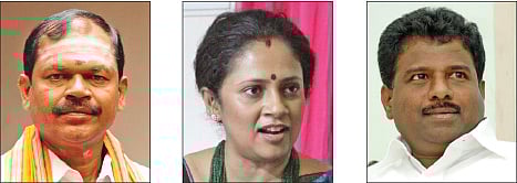 அர்ஜூன் சம்பத், லட்சுமி ராமகிருஷ்ணன், புரட்சிக் கவிதாசன்