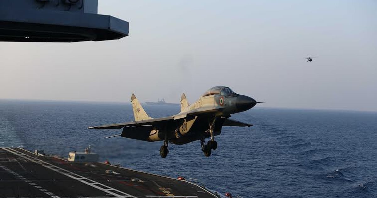 Pesawat tempur MiG-29K jatuh di laut – Angkatan Laut mencari pilot ajaib Pesawat tempur MiG-29K jatuh di laut – Angkatan Laut mencari pilot ajaib