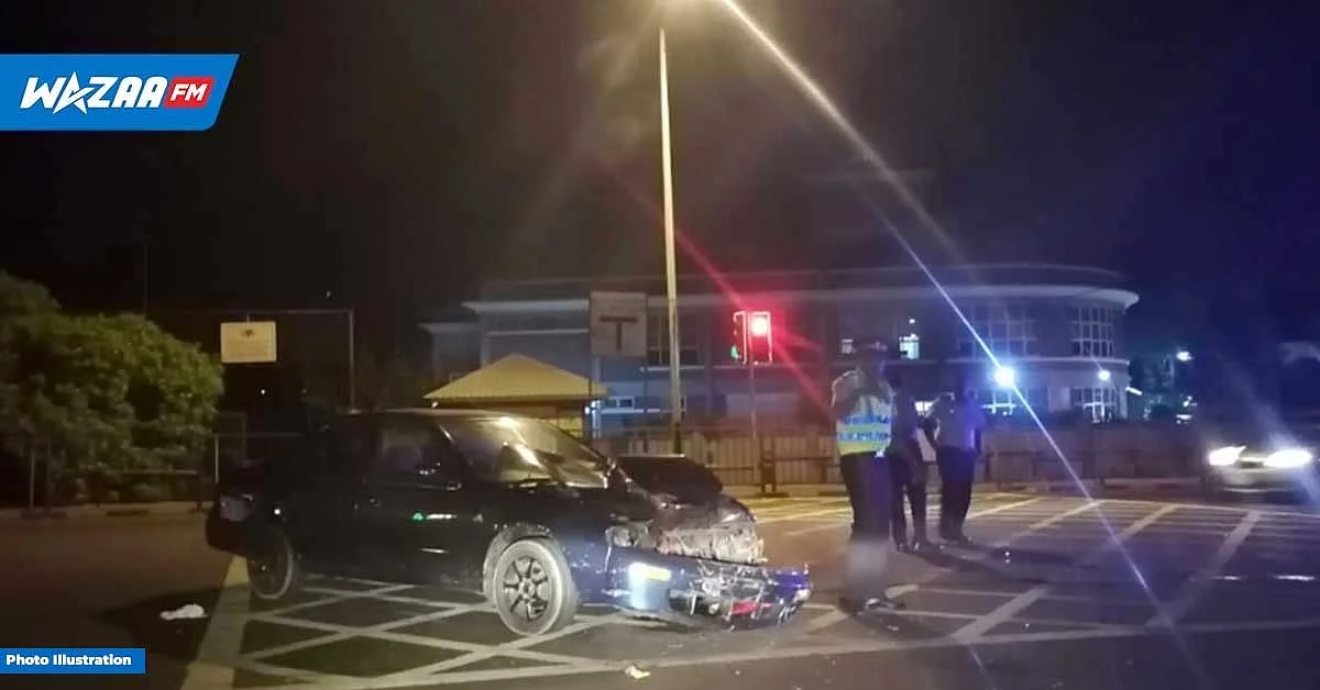 Collision entre une voiture et une moto : le motocycliste admis à l’hôpital