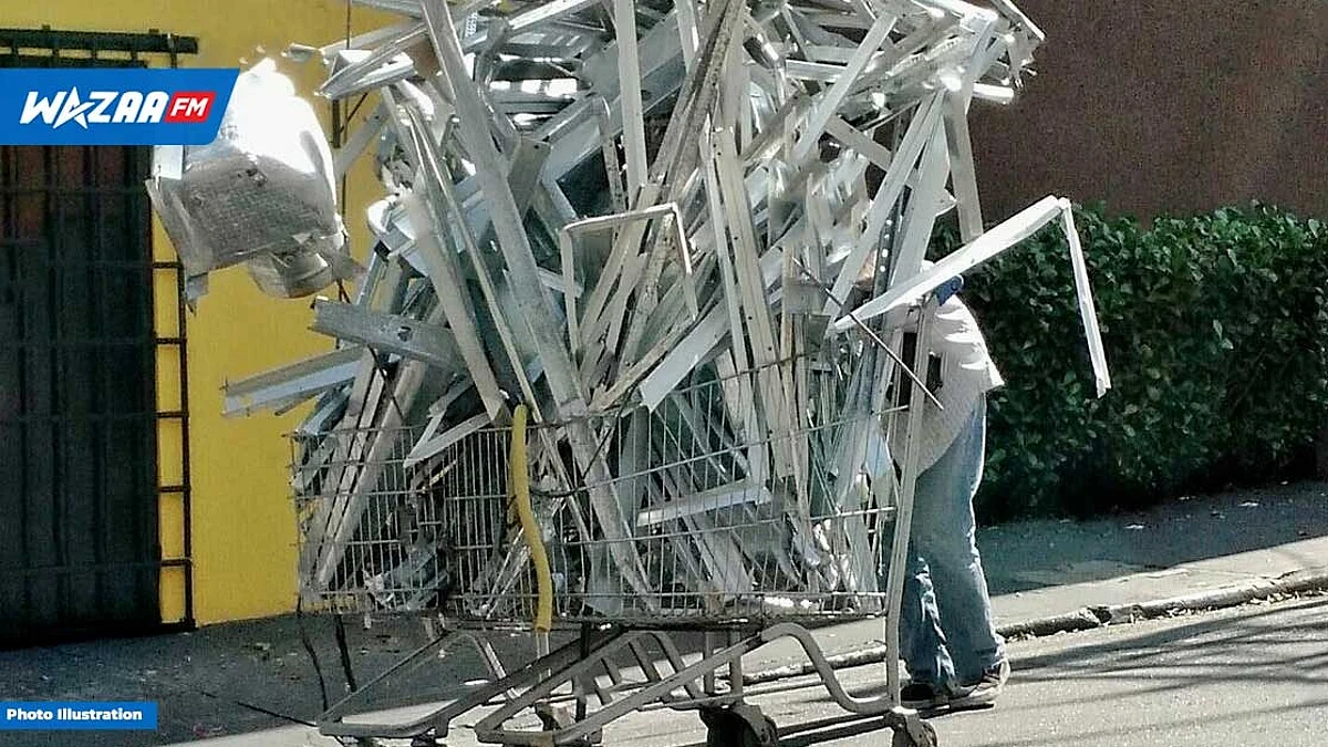 Vol sur un chantier du Metro Express : le malfrat faisait « ses courses » à l’aide d’un caddy