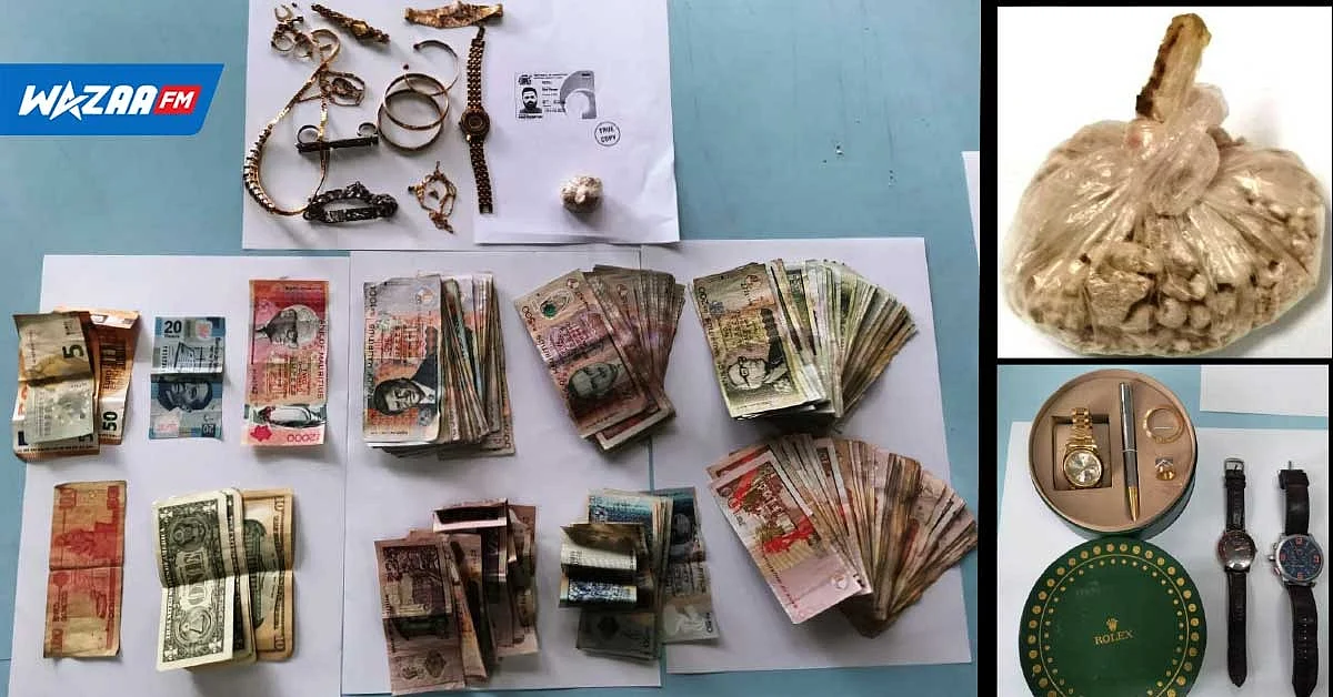 Terre-Rouge : de l’héroïne et des objets valant plus de Rs 1,8 million saisis