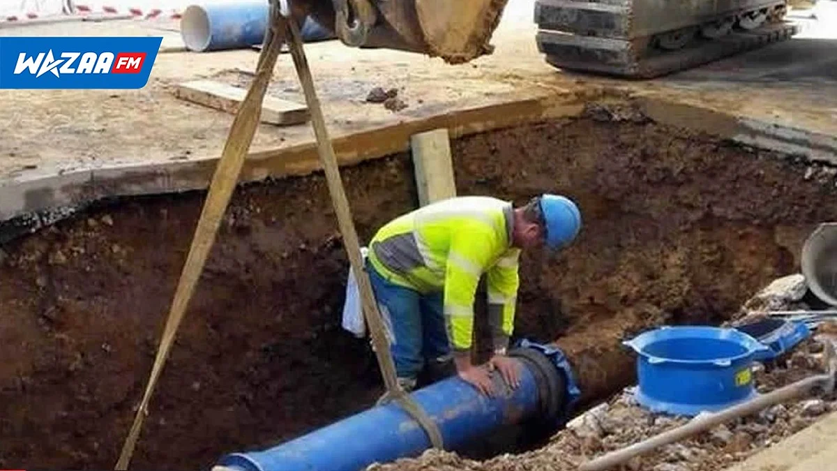 Métro Express : la fourniture d’eau interrompue dès 8h ce matin en raison des travaux majeurs à Vandermeersch