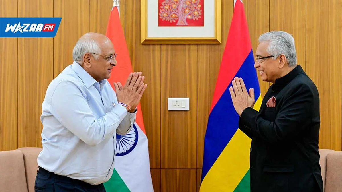 Diplomatie : Pravind Jugnauth rencontre le Ministre en chef du Gujarat – du nouveau sur la coopération bilatérale