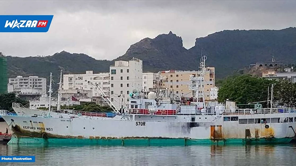 A 100 miles nautiques d’Agaléga : Le Keifuku Maru 1 est en panne de moteur