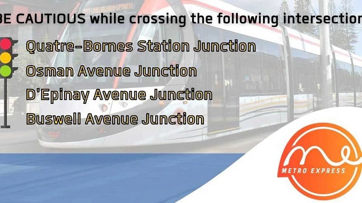 Metro Express : les feux de signalisation entrent en service sur la route St-Jean ce jeudi