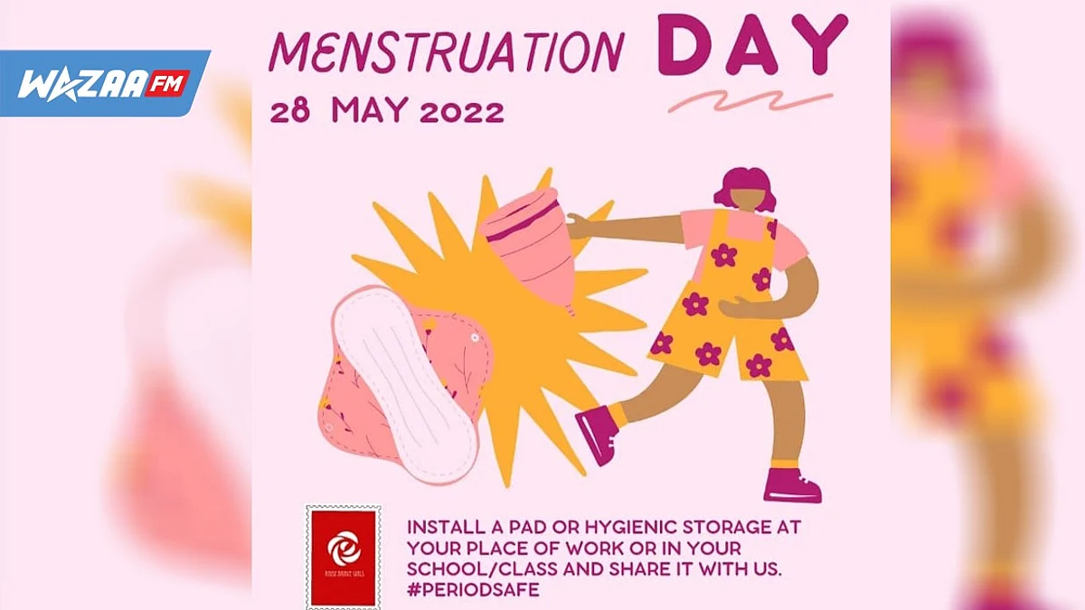 Journée mondiale de l’hygiène menstruelle : l’ONG RBG lance une campagne intitulée #periodsafe