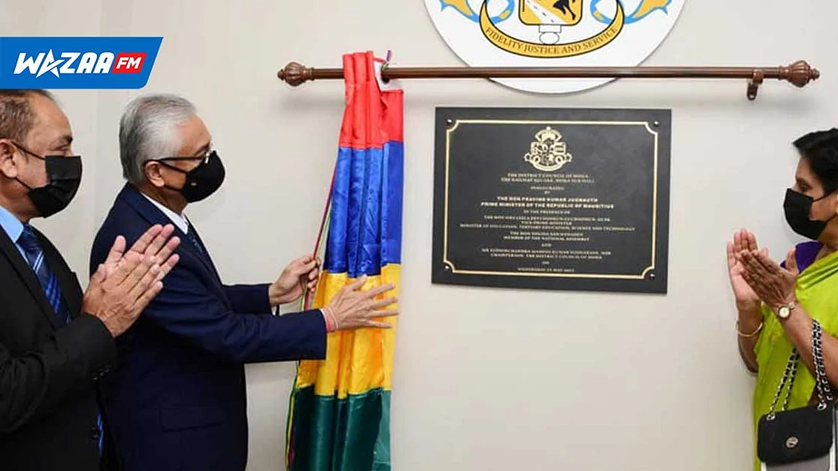 Un nouveau Sub Hall inauguré à Réduit par le Premier ministre