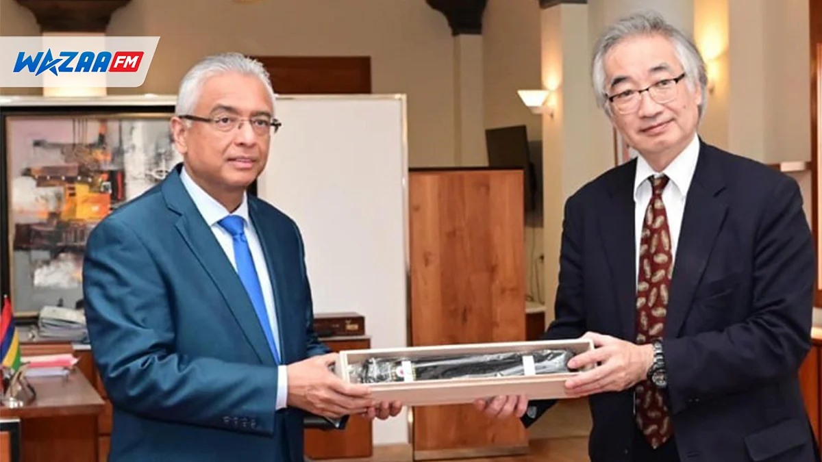 Diplomatie : Pravind Jugnauth reçoit une ceinture noire des mains de Kawaguchi Shuichiro