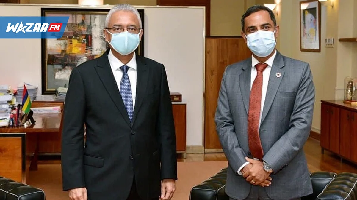 Santé : première rencontre entre le Dr Hindrajit Hazarika (OMS Maurice) et Pravind Jugnauth