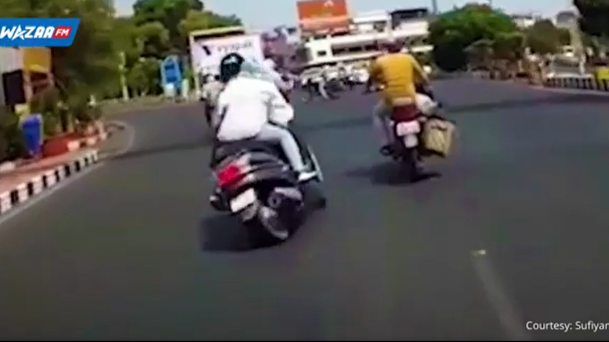 BUZZ: An action cam footage proves a wrongly accused biker 'innocent'