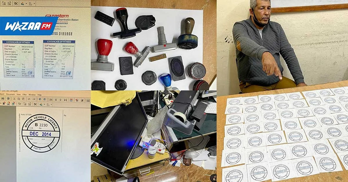 Fabrication de fausses vignettes : Surprenante découverte dans un appartement de la NHDC