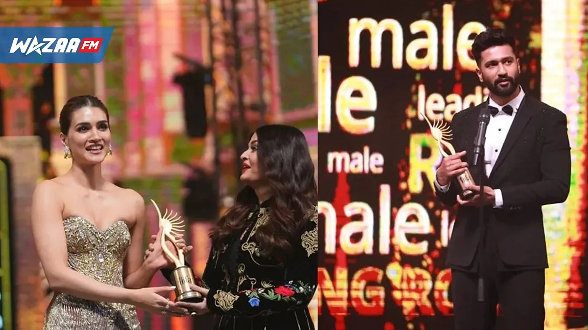 Bollywood: Vicky Kaushal and Kriti Sanon crowned best actors at the IIFA Awards 2022