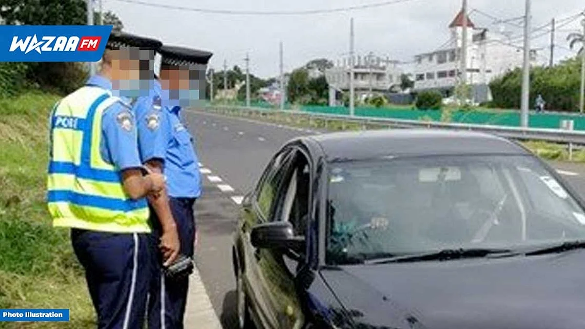 Un policier agressé par un chauffeur récalcitrant : « Taler mo desann twa la…»