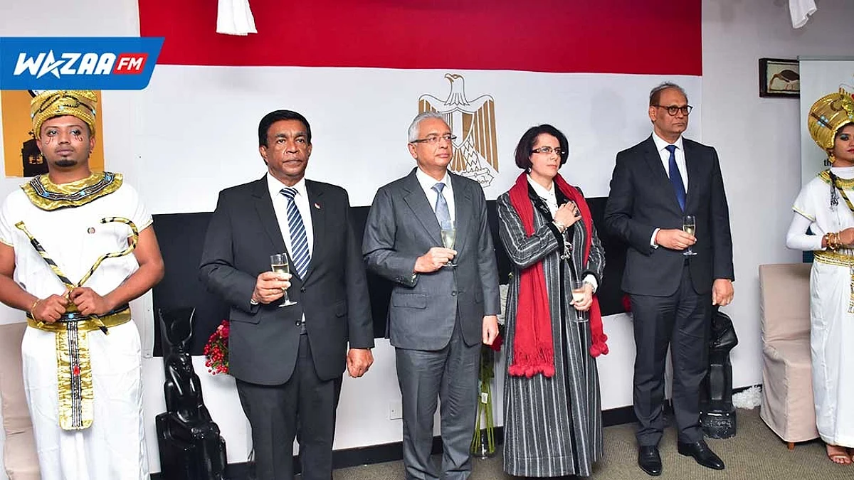 À Ébène : Célébrations haut en couleurs du 70e anniversaire du National Day de l'Égypte
